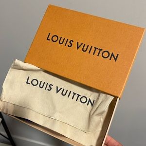 Louis Vuitton Wallet Box and Dust Bag Set Used